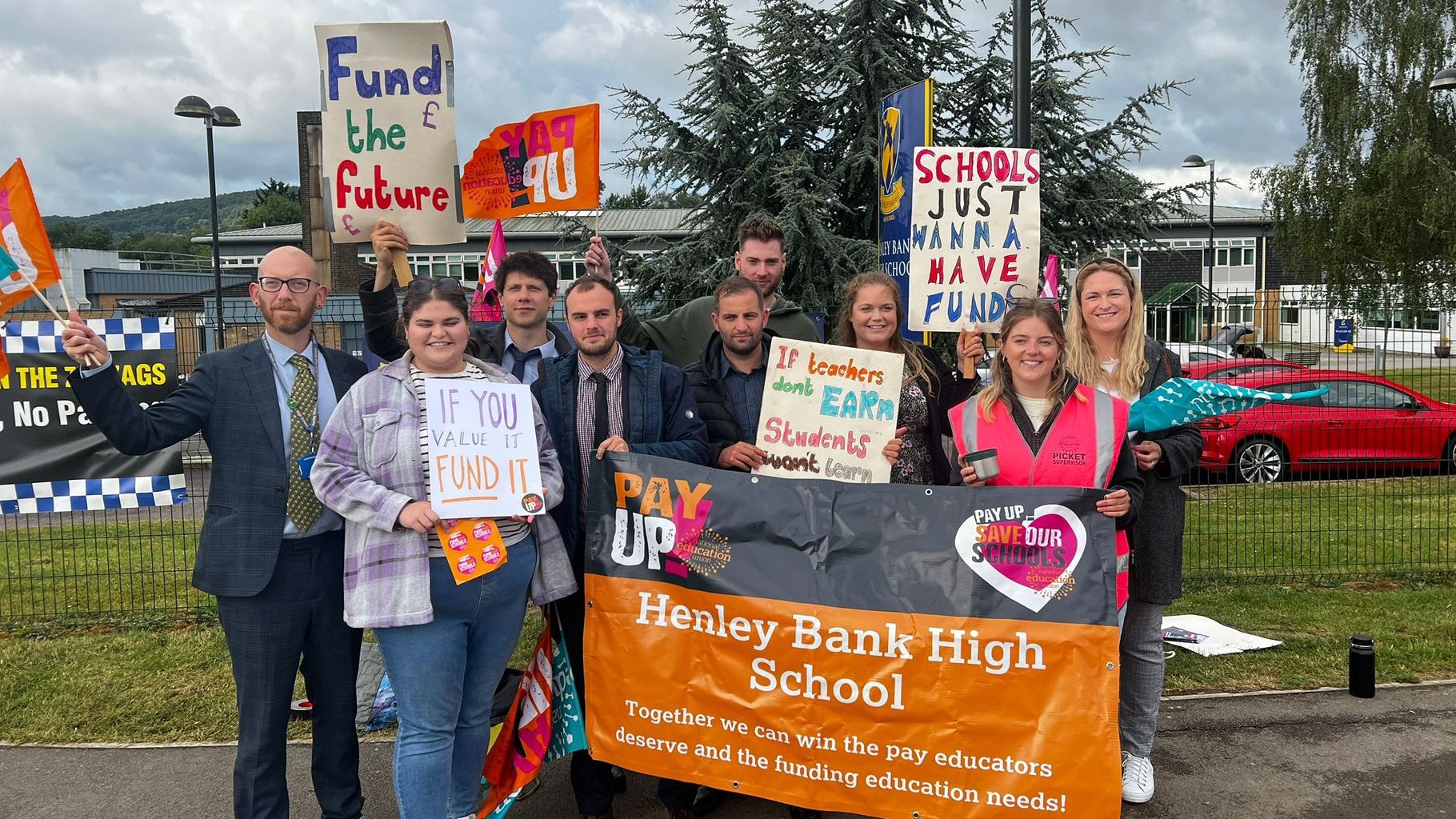 "I teach 64 children in one class because there aren't enough of us